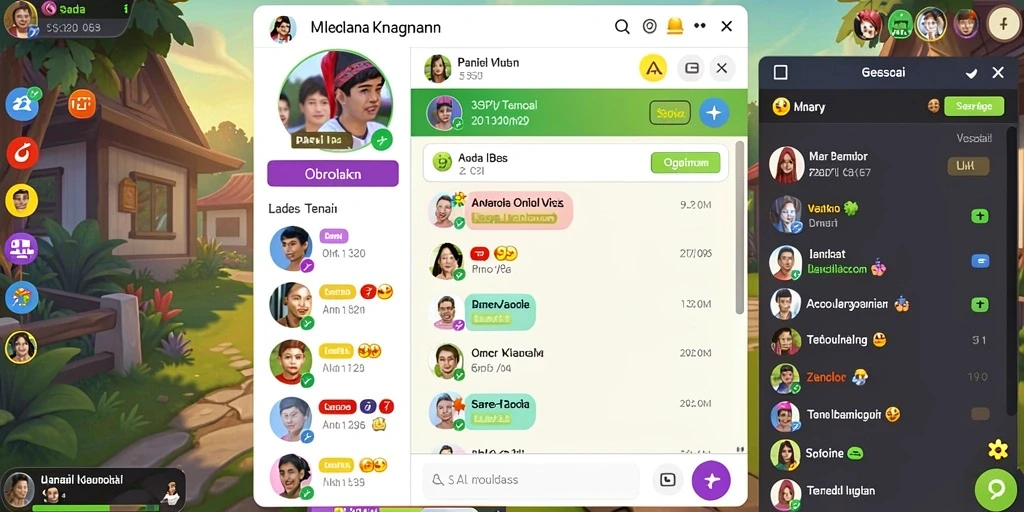 Tampilan awal yang menarik dengan tema slot yang beragam.
