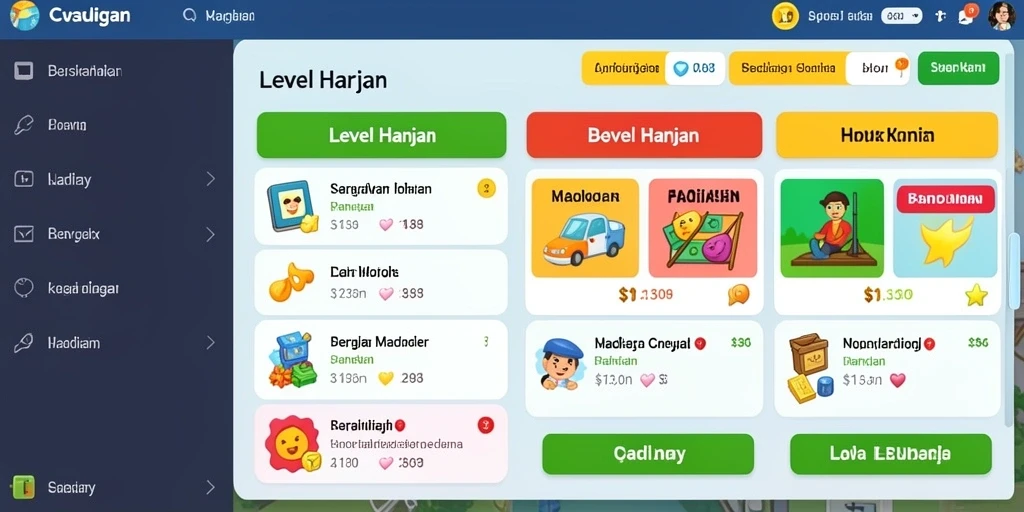 Tampilan antarmuka yang intuitif dan user-friendly.