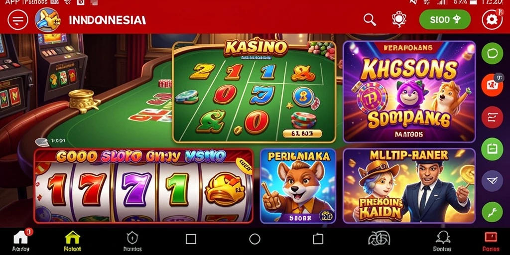 Tampilan awal aplikasi GRANAT88 yang menarik.
