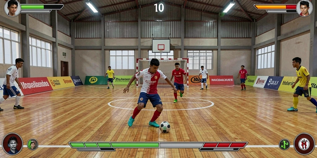 Screenshot menunjukkan tampilan menarik permainan slot utama.