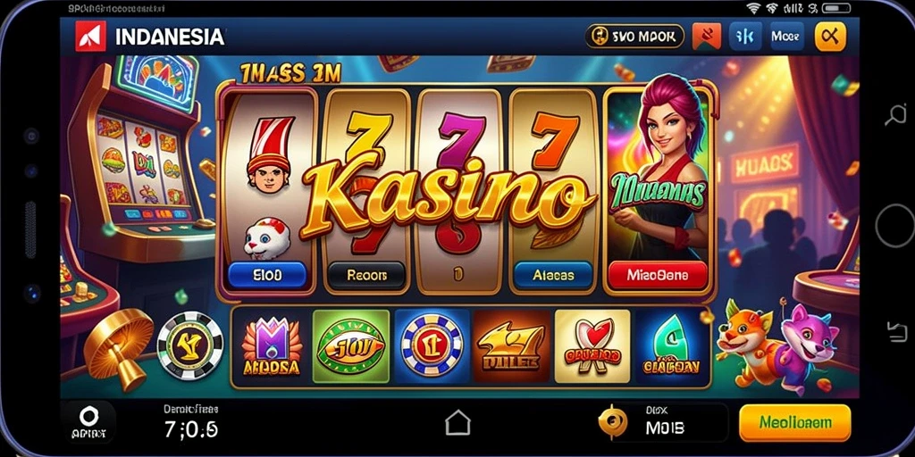 Tampilan antarmuka WAJAN4D yang menarik dan mudah dinavigasi.