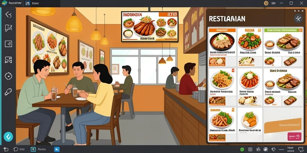 Tampilan antarmuka yang menarik dan mudah digunakan.