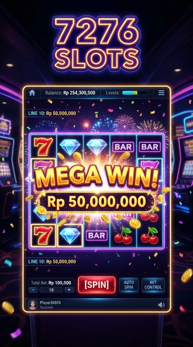 Galeri pratinjau visual 7276slots build APK resmi terbaru